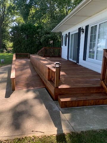 Deck Sanding in Hamilton, Ontario - Deck Revitalize